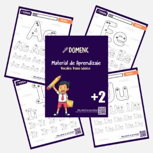 Cartilla Trazo Vocales