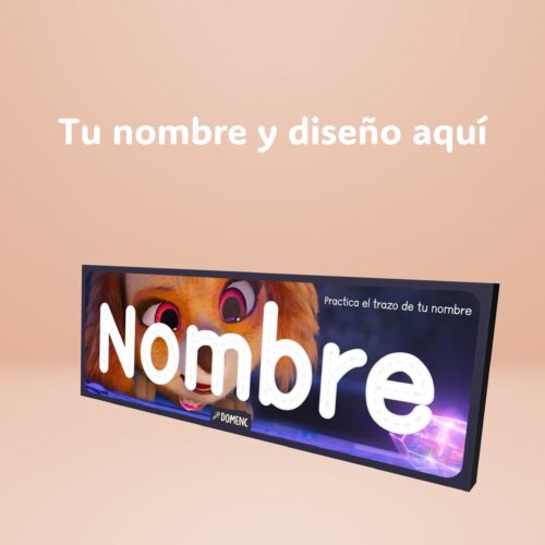 Retablo de trazo nombre personalizado