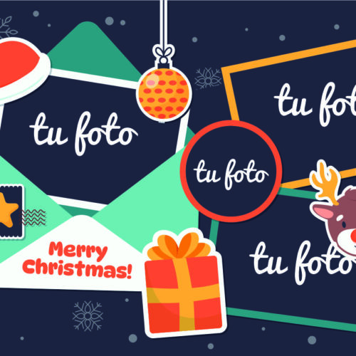 Retablo personalizado navidad  12cm X 7 cm