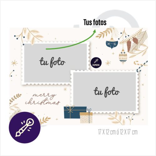 Retablos personalizados Navidad 17 x 12 cm